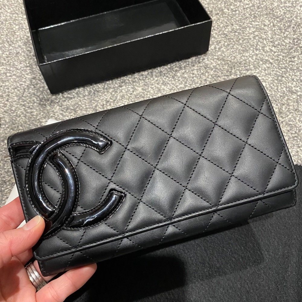 CHANEL Cambon Long Wallet/Clutch